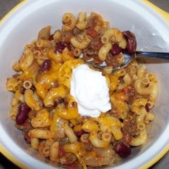 A picture of Chili macaroni.