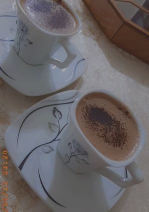 عکسی از دستور هات چاکلت با دستگاه قهوه ساز☕