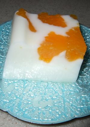 A picture of Milk Kanten Jello Made by a 3rd Grader (Easy and Delicious).