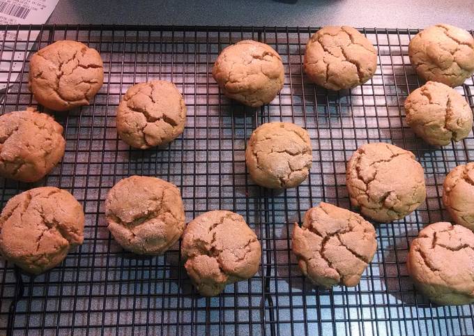 Betty crocker molasses cookies!