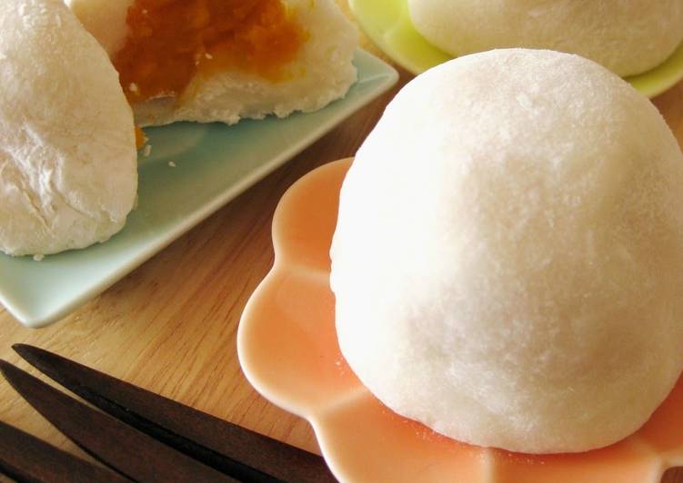 Step-by-Step Guide to Make Super Quick Homemade Kabocha Squash &amp; Milk Daifuku