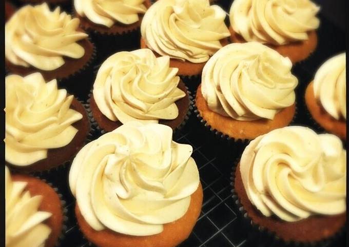 Recipe of Any-night-of-the-week White Chocolate Cupcake with Peanut Butter frosting