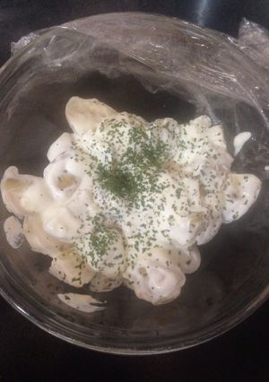 A picture of My Roast Garlic Potato Salad 😋.