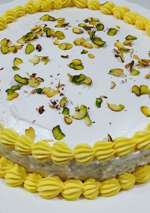 A picture of Coconut mousse.