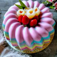 Resep puding buah nutrijel pelangi rumahan enak dan mudah - Cookpad