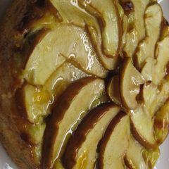 A picture of Easy Yogurt Apple Cake.