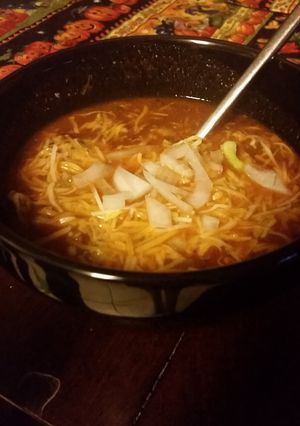 A picture of Heart-healthy, flavor-loaded Chili.