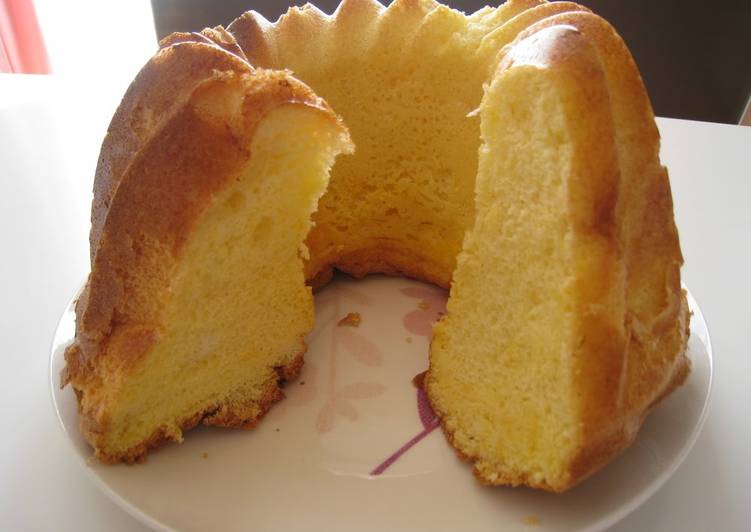 Recipe of Perfect Honey Chiffon Cake