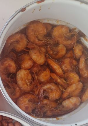 Foto resep Udang sambal terasi uleg finna