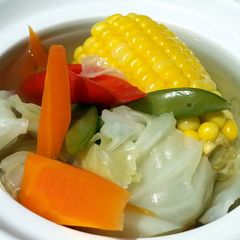 Spicy Vegetarian Soup A picture of Spicy Vegetarian Soup.