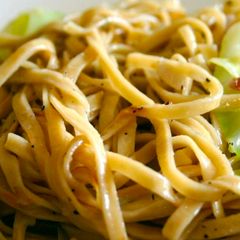 A picture of Sesame Cabbage Noodles.