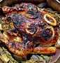 Simple Way Make Recipe Roasted Lemon,Honey and Rosemary chicken that is Awesome, Tasty}