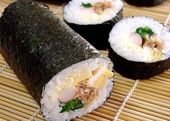 The New Way Make Recipe Teriyaki Pork Sushi Rolls Restaurant Style