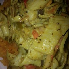 A picture of Creamy Garlic & Herb Crab.