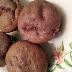 A picture of Strawberry Muffins.