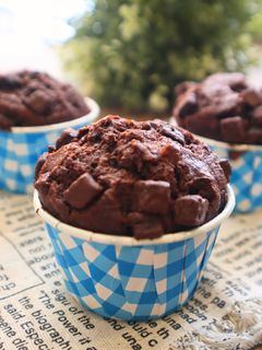 Foto resep Choco Banana Muffin - Muffin Coklat Pisang