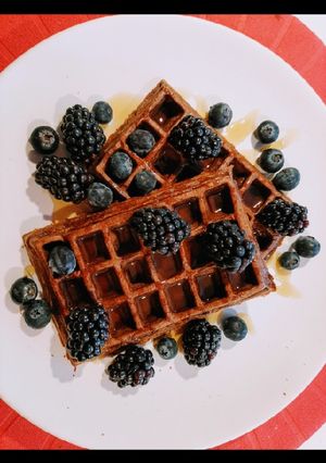 Una foto de Waffles/ grofres sin azúcar