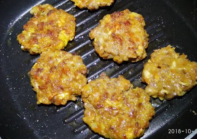 Cara Gampang Membuat Patty (daging burger) yang Enak