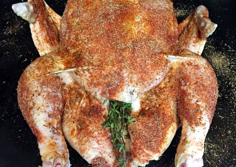 Steps to Make Super Quick Homemade Rotisserie Chicken