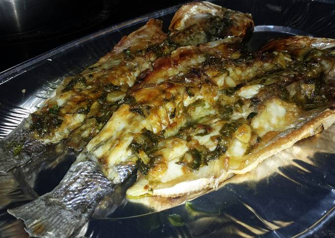 Sea Bass with Whiskey Sauce