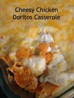 A picture of Cheesy Chicken Doritos Casserole.