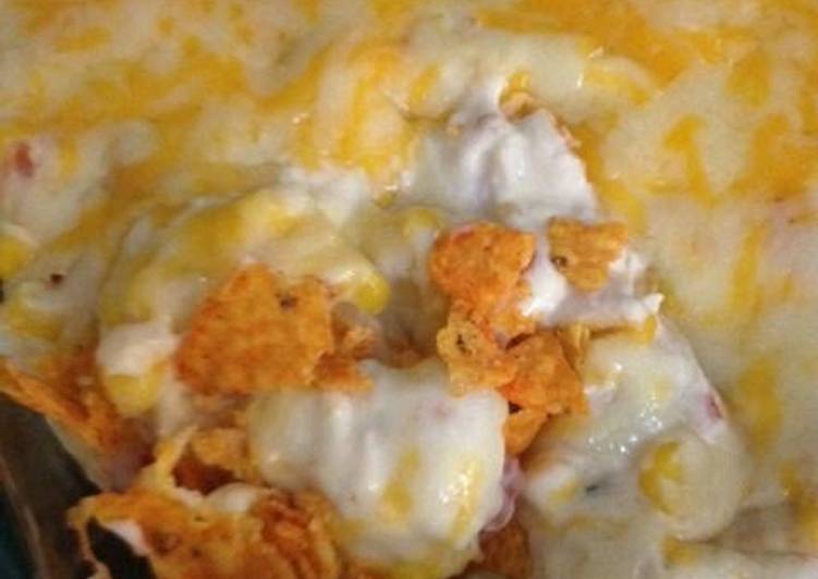 Cheesy Chicken Doritos Casserole