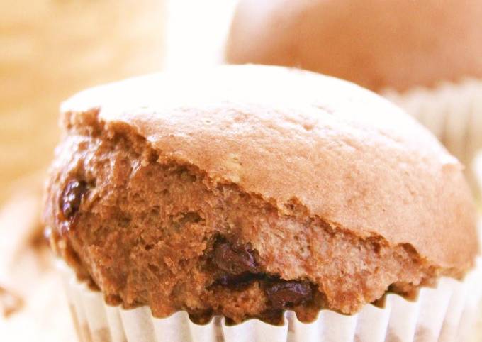 Steamed Double Chocolate Buns with Pancake Mix