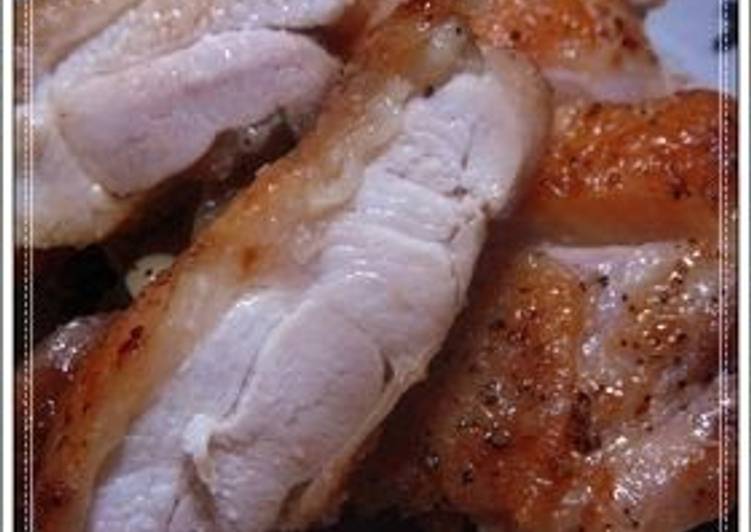 Salt and Garlic Flavored Sautéed Chicken