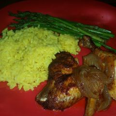 A picture of Rojo Chicken (Dishlycious Style).