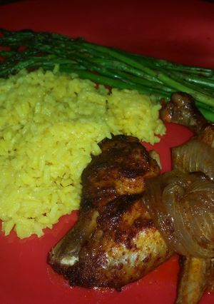 A picture of Rojo Chicken (Dishlycious Style).