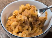 A picture of mac n cheese