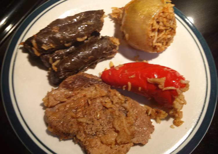 Simple Way to Prepare Super Quick Homemade Stuffed grape leaves