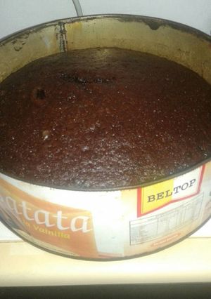 Una foto de Bizcochuelo de chocolate