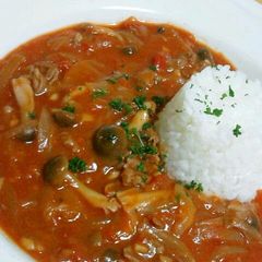 A picture of Superb Hashed Beef Stew with Canned Tomatoes.