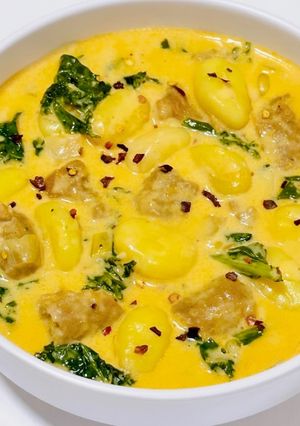 A picture of Gnocchi Zuppa Toscana (Gnocchi Tuscan-Style Soup).