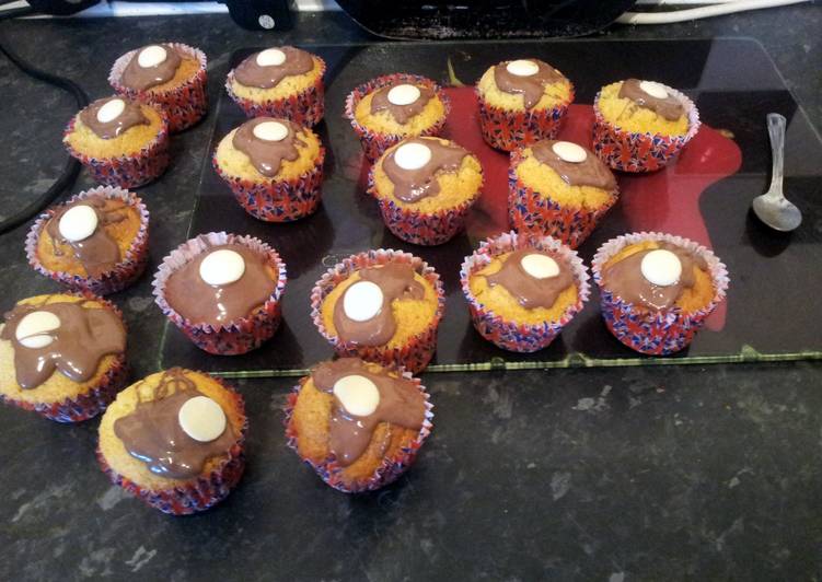 Recipe of Any-night-of-the-week chocolate and coconut cakes