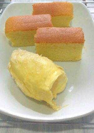Foto resep Ogura Cake Durian Montong