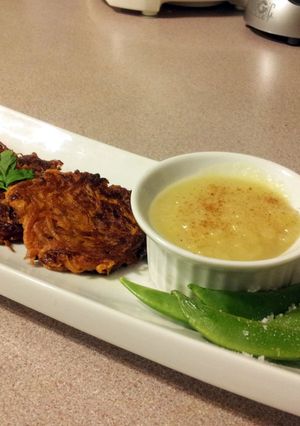 A picture of Sweet Potato Oven Cakes.