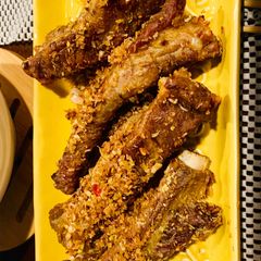 Airfried lemongrass pork rib A picture of Airfried lemongrass pork rib.