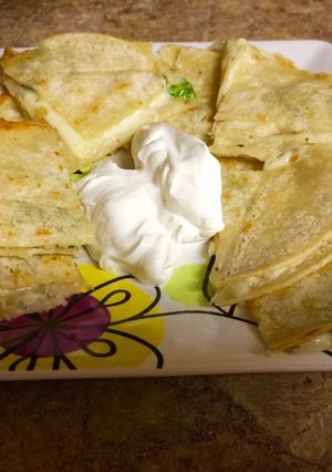 A picture of Sneezy Cheesy Quesadilla ?.