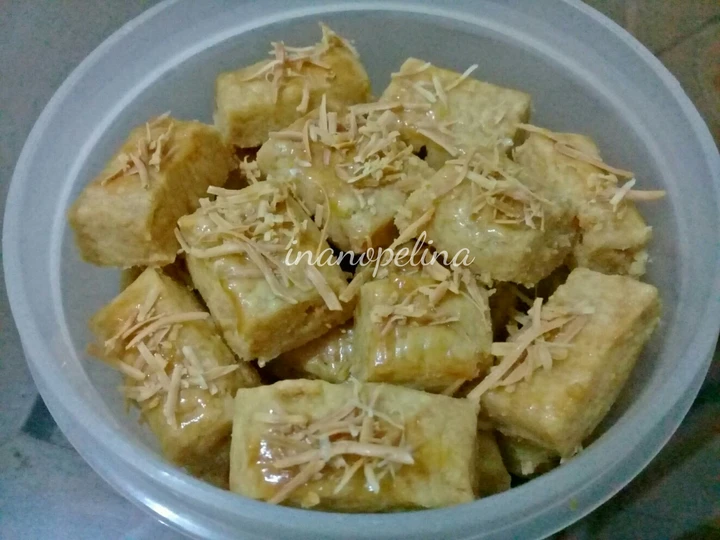 Langkah Mudah untuk Membikin Resep 30. Kaastengel eggless renyah dan garing #BikinRamadanBerkesan yang Lezat Anti Ribet, Lezat Sekali