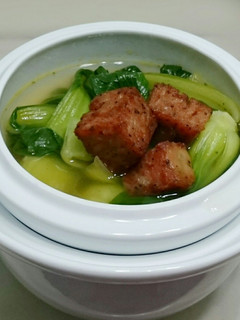 A picture of Bak Choy Soup Top Spam.
