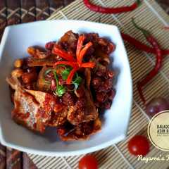 รูปของ Balado Ikan Asin Bilis & Kacang Tanah