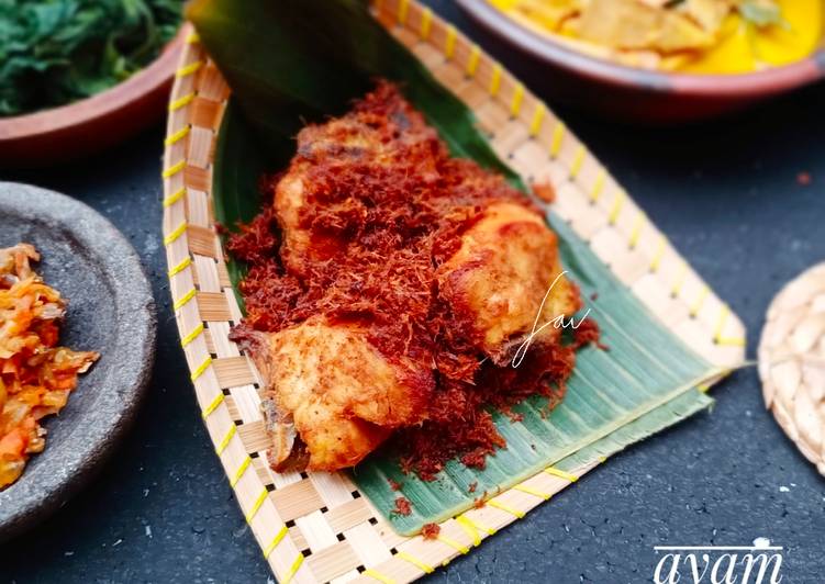 Langkah Mudah Menyiapkan Ayam Goreng Padang, Laziss