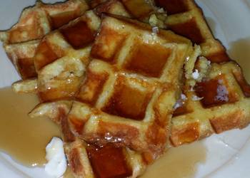 Easiest Way to Prepare Appetizing French Toast waffles