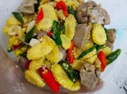 Gambar oseng janggel jagung muda