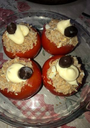 Una foto de Tomates Rellenos de Atún y Palmitos
