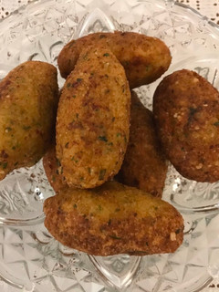 Foto de Croquete de Arroz com queijo brie