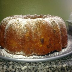 A picture of Southern Praline Pound Cake.