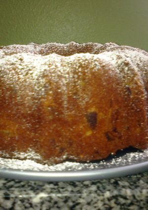 A picture of Southern Praline Pound Cake.
